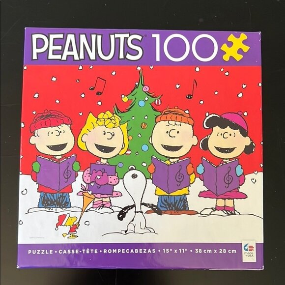 Peanuts Other - Peanuts 100-Piece Puzzle - Colorful Christmas Design
